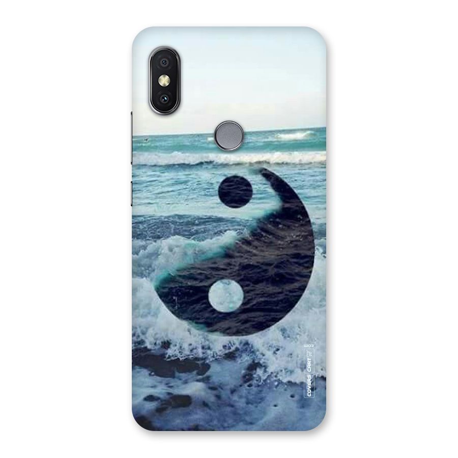 Oceanic Peace Design Back Case for Redmi Y2