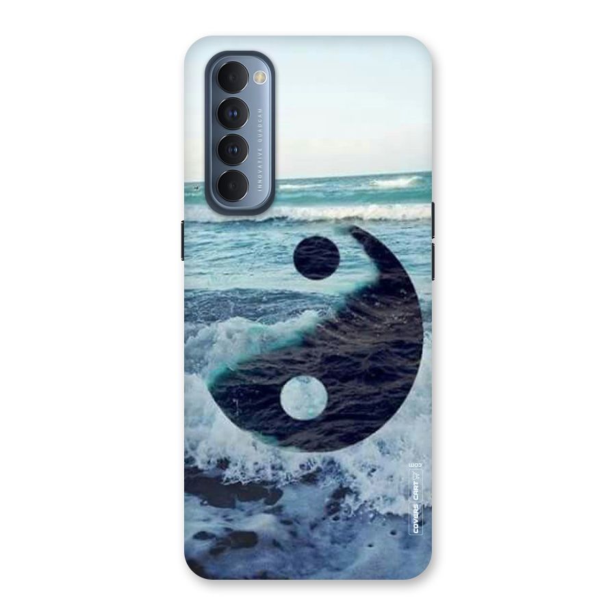 Oceanic Peace Design Back Case for Reno4 Pro