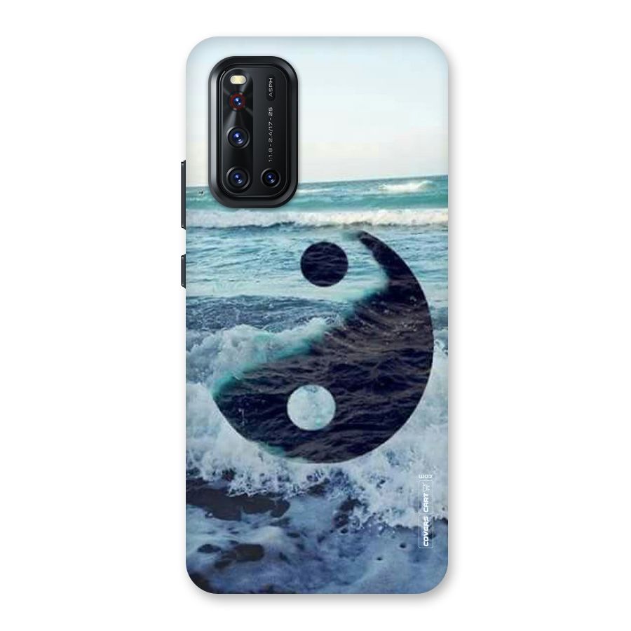 Oceanic Peace Design Back Case for Vivo V19
