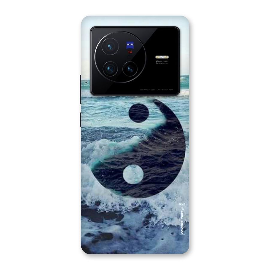 Oceanic Peace Design Back Case for Vivo X80
