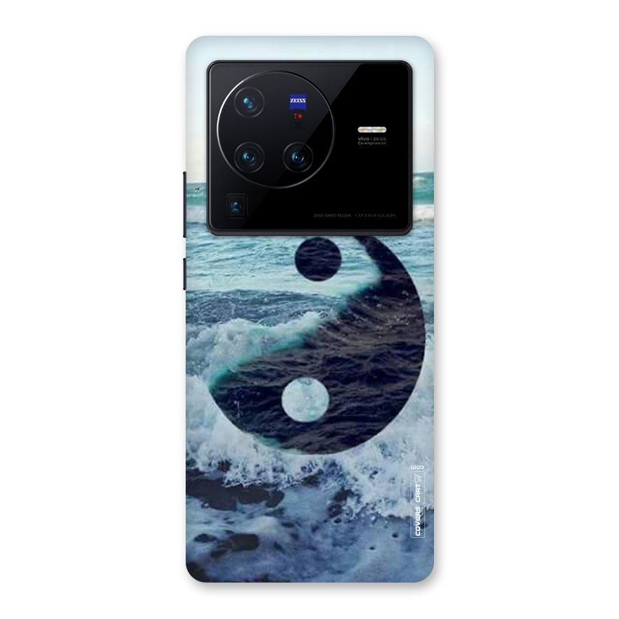 Oceanic Peace Design Back Case for Vivo X80 Pro