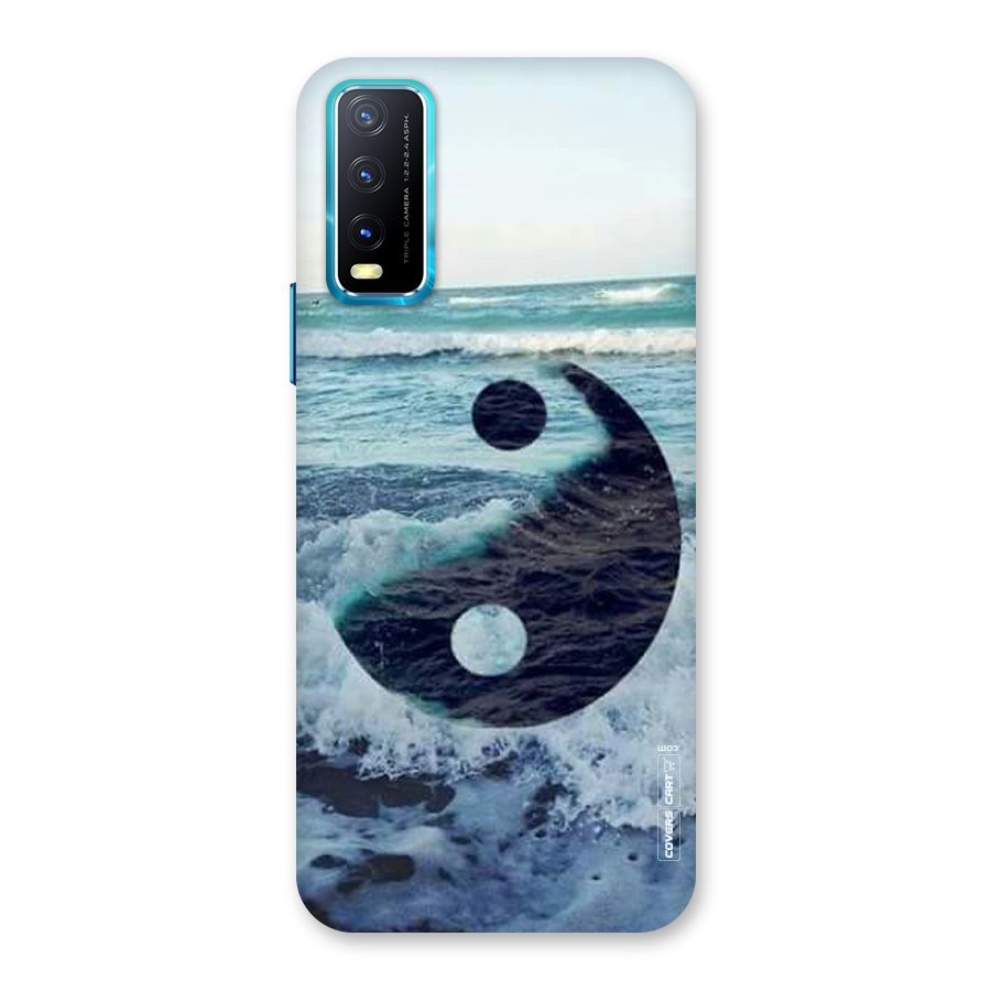 Oceanic Peace Design Back Case for Vivo Y20A