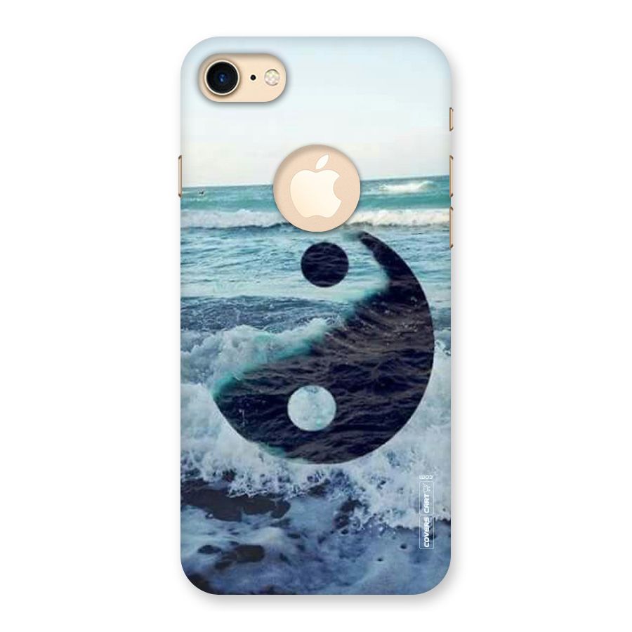 Oceanic Peace Design Back Case for iPhone 7 Logo Cut