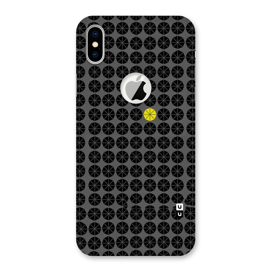 Odd One Back Case for iPhone X Logo Cut