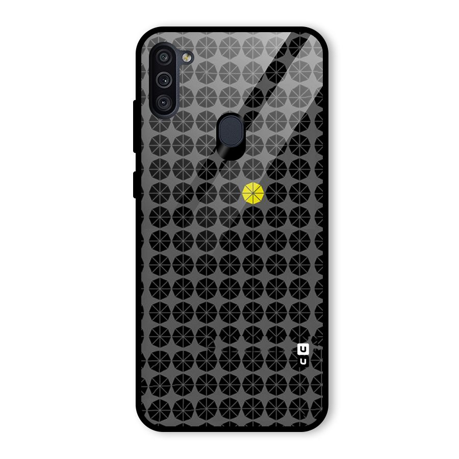 Odd One Glass Back Case for Galaxy M11