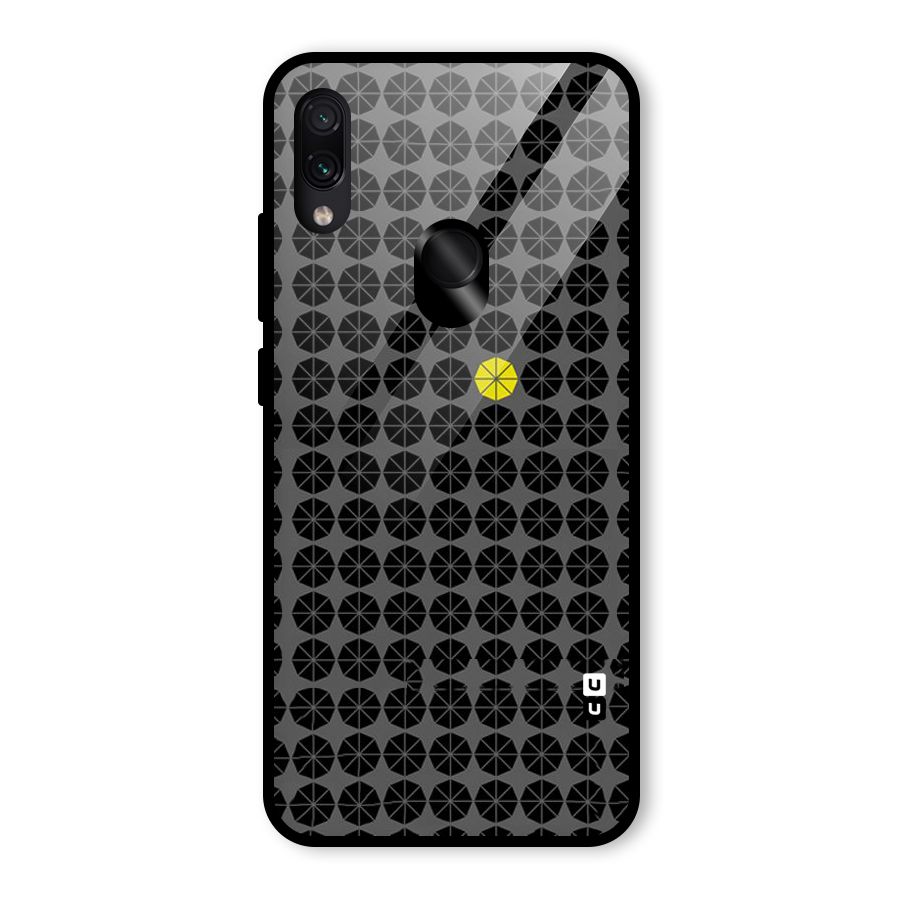 Odd One Glass Back Case for Redmi Note 7 Pro