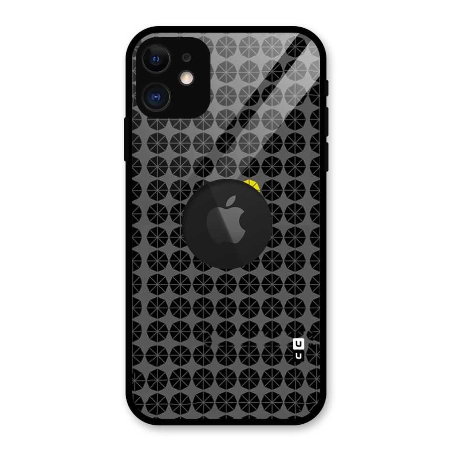 Odd One Glass Back Case for iPhone 11 Logo Cut