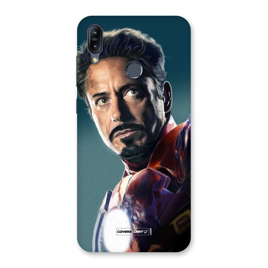 Official Iron Man Back Case for Zenfone Max M2