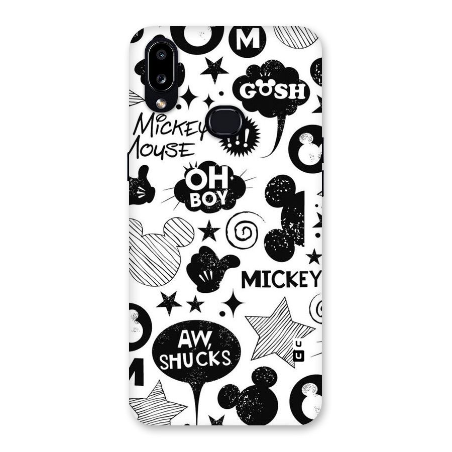 Oh Boy Design Back Case for Galaxy A10s