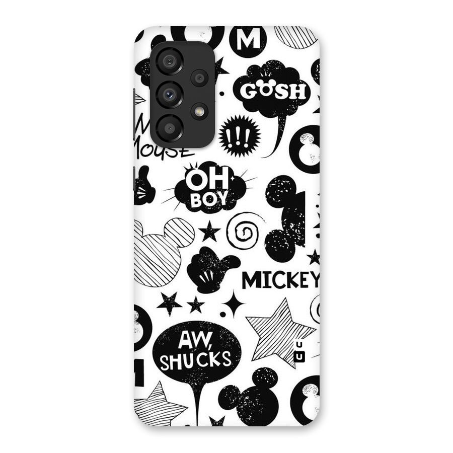 Oh Boy Design Back Case for Galaxy A33 5G