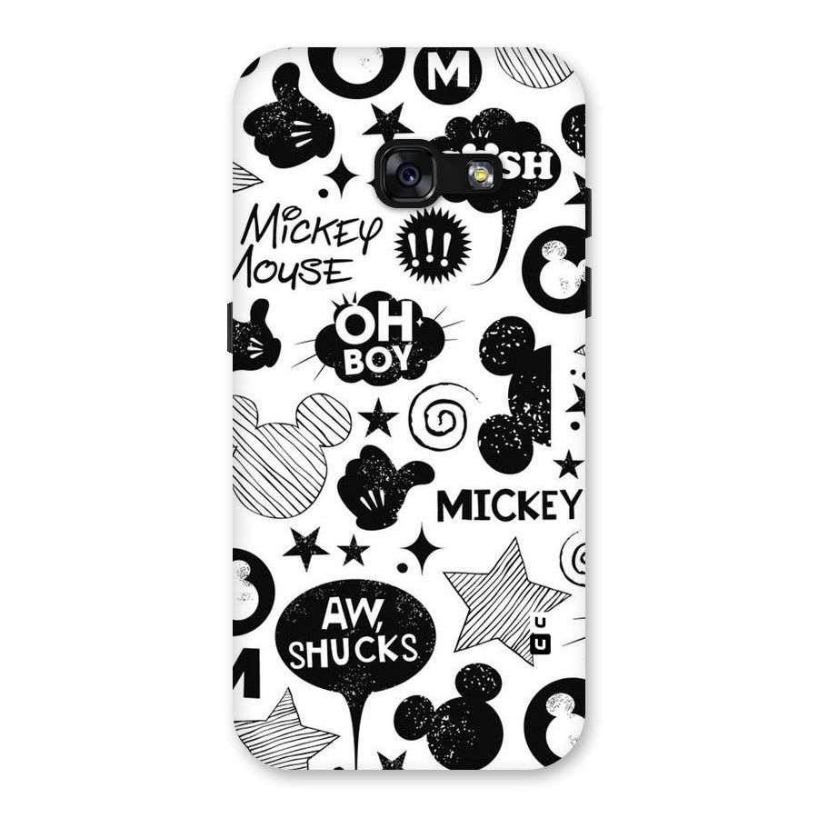 Oh Boy Design Back Case for Galaxy A3 (2017)