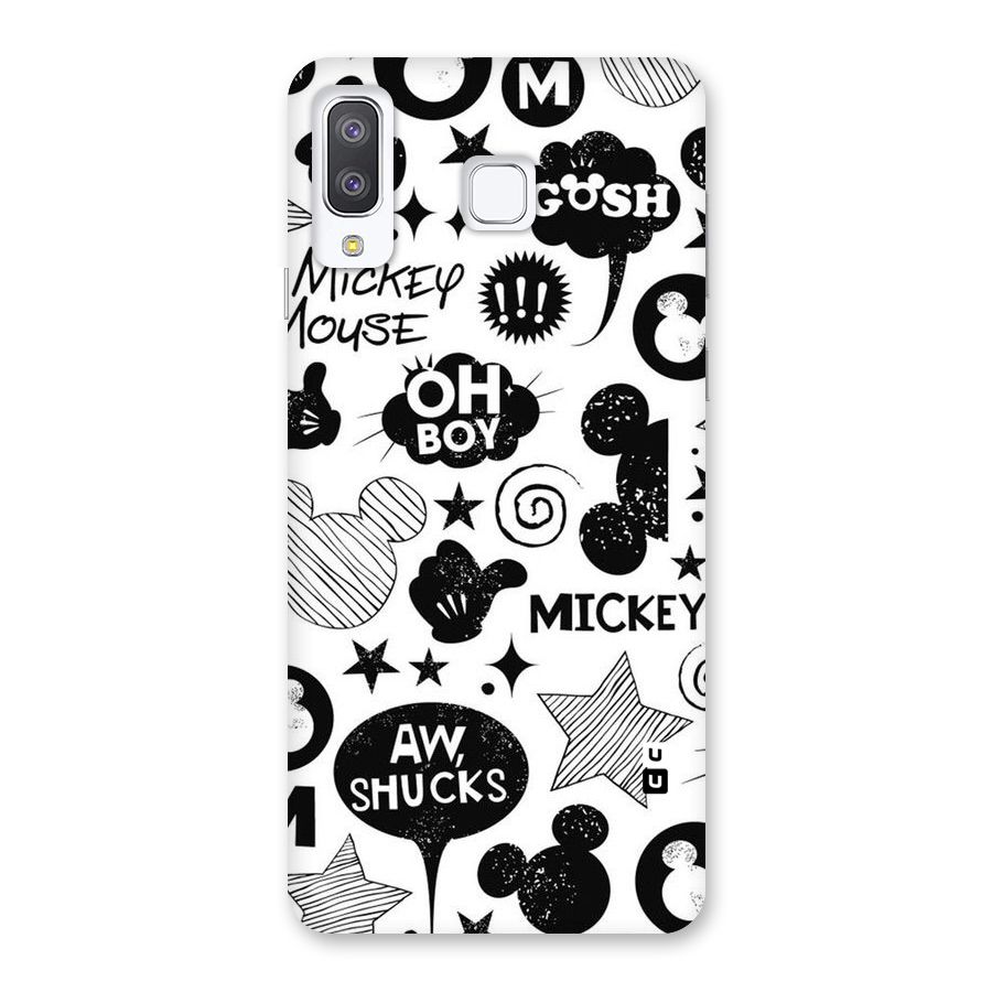 Oh Boy Design Back Case for Galaxy A8 Star