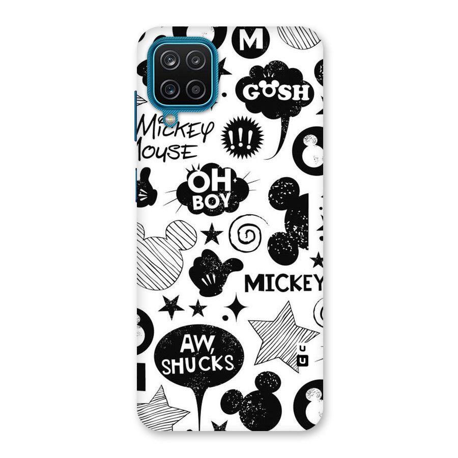 Oh Boy Design Back Case for Galaxy F12