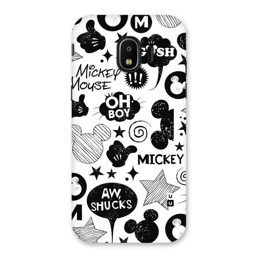 Oh Boy Design Back Case for Galaxy J2 Pro 2018