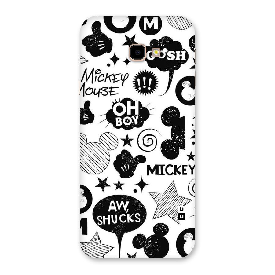 Oh Boy Design Back Case for Galaxy J4 Plus