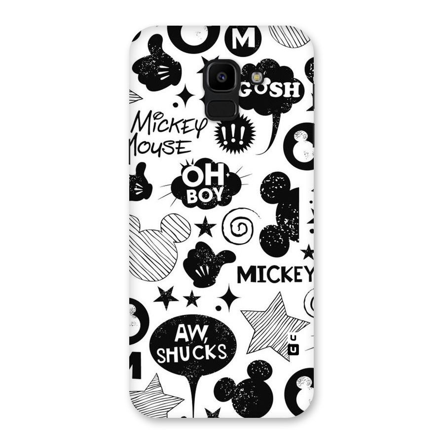 Oh Boy Design Back Case for Galaxy J6