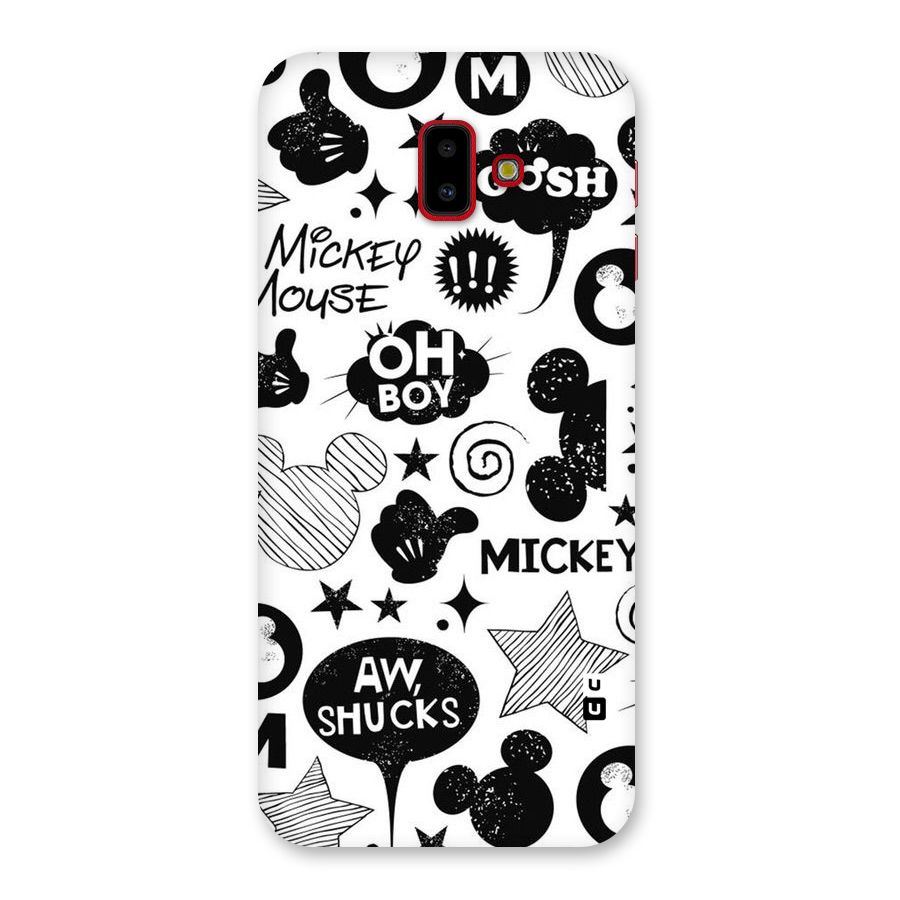 Oh Boy Design Back Case for Galaxy J6 Plus