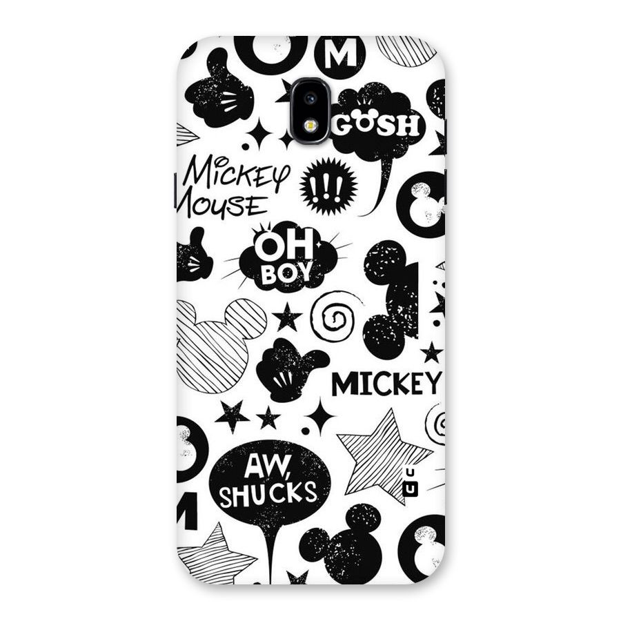 Oh Boy Design Back Case for Galaxy J7 Pro