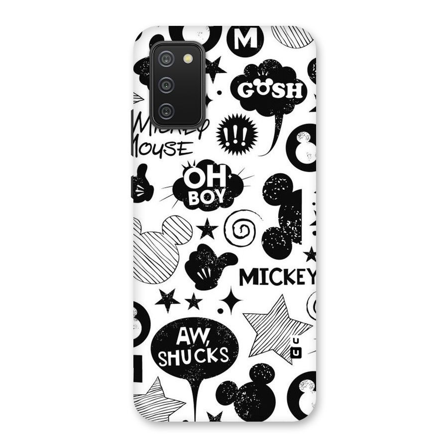 Oh Boy Design Back Case for Galaxy M02s