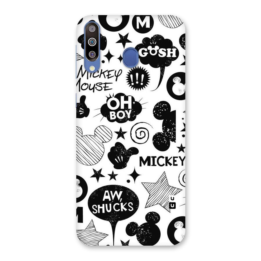 Oh Boy Design Back Case for Galaxy M30