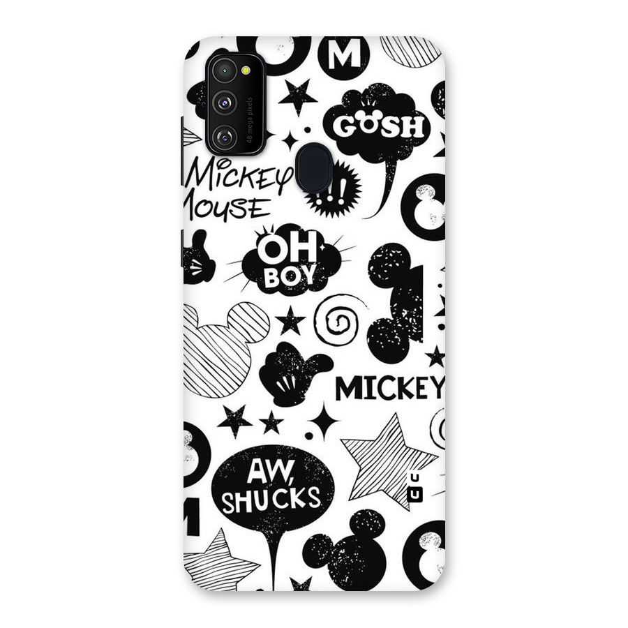 Oh Boy Design Back Case for Galaxy M30s