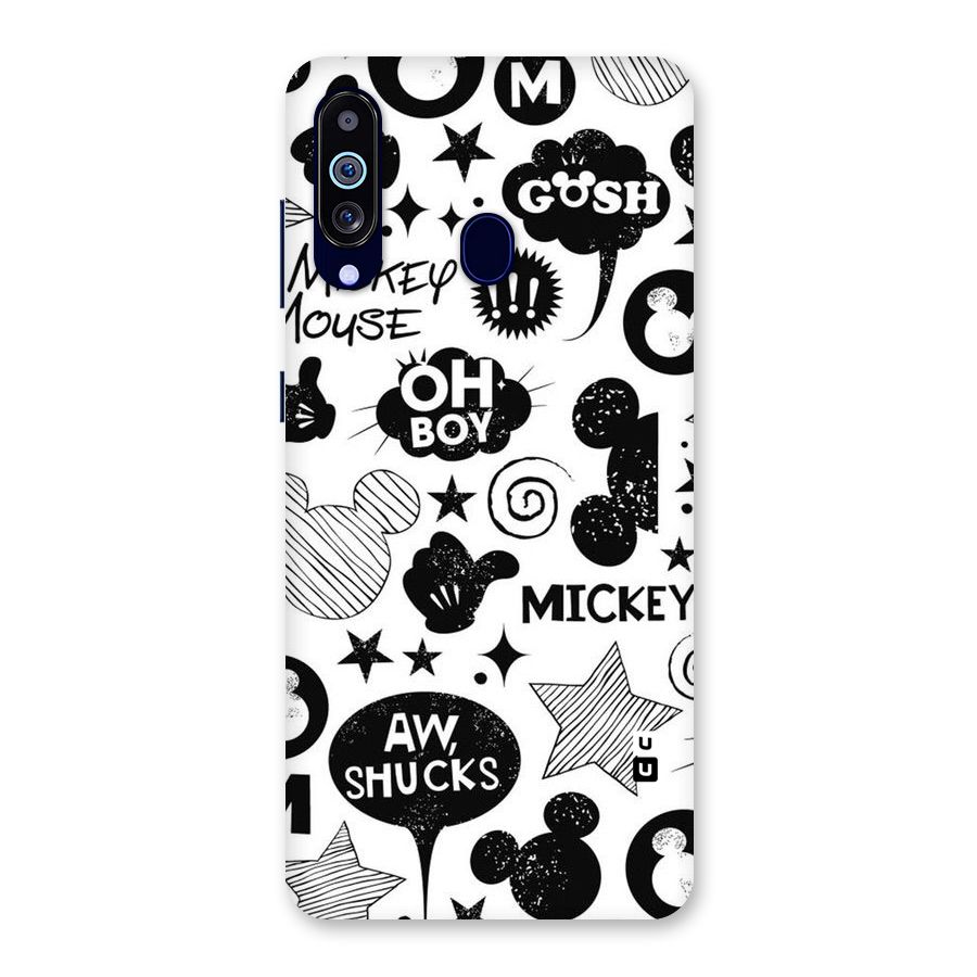 Oh Boy Design Back Case for Galaxy M40