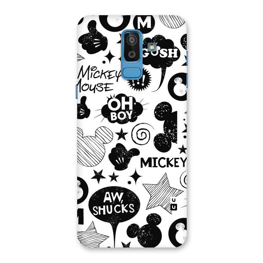 Oh Boy Design Back Case for Galaxy On8 (2018)