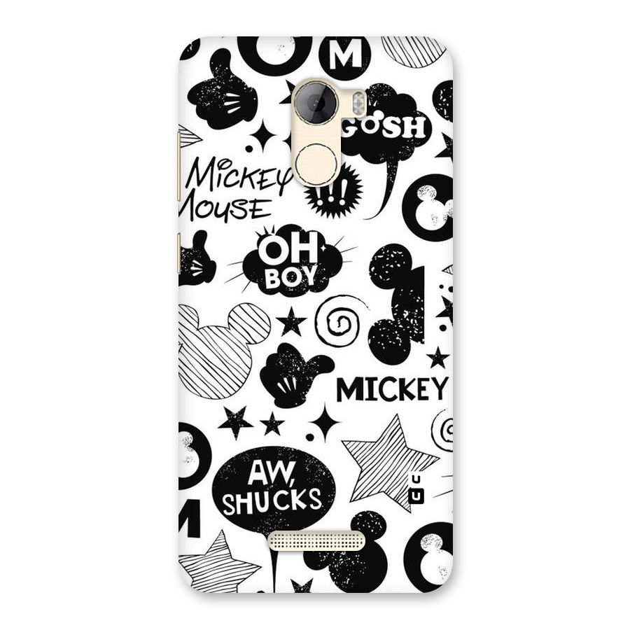 Oh Boy Design Back Case for Gionee A1 LIte