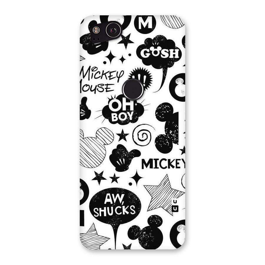 Oh Boy Design Back Case for Google Pixel 2