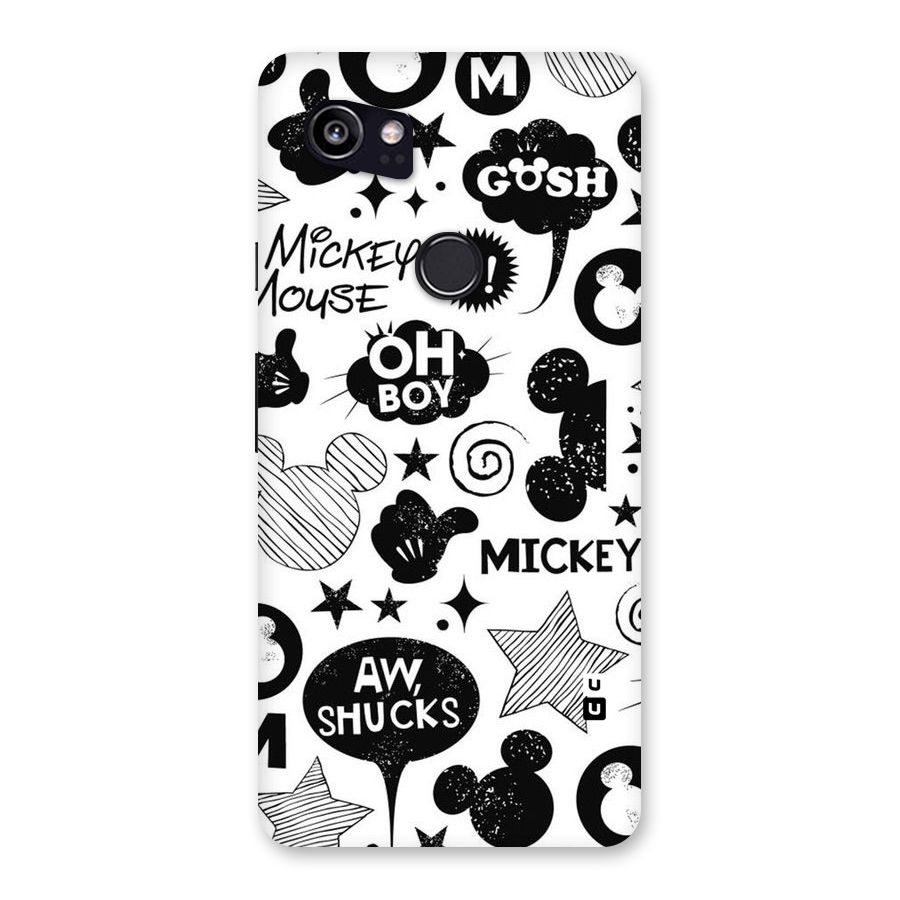 Oh Boy Design Back Case for Google Pixel 2 XL