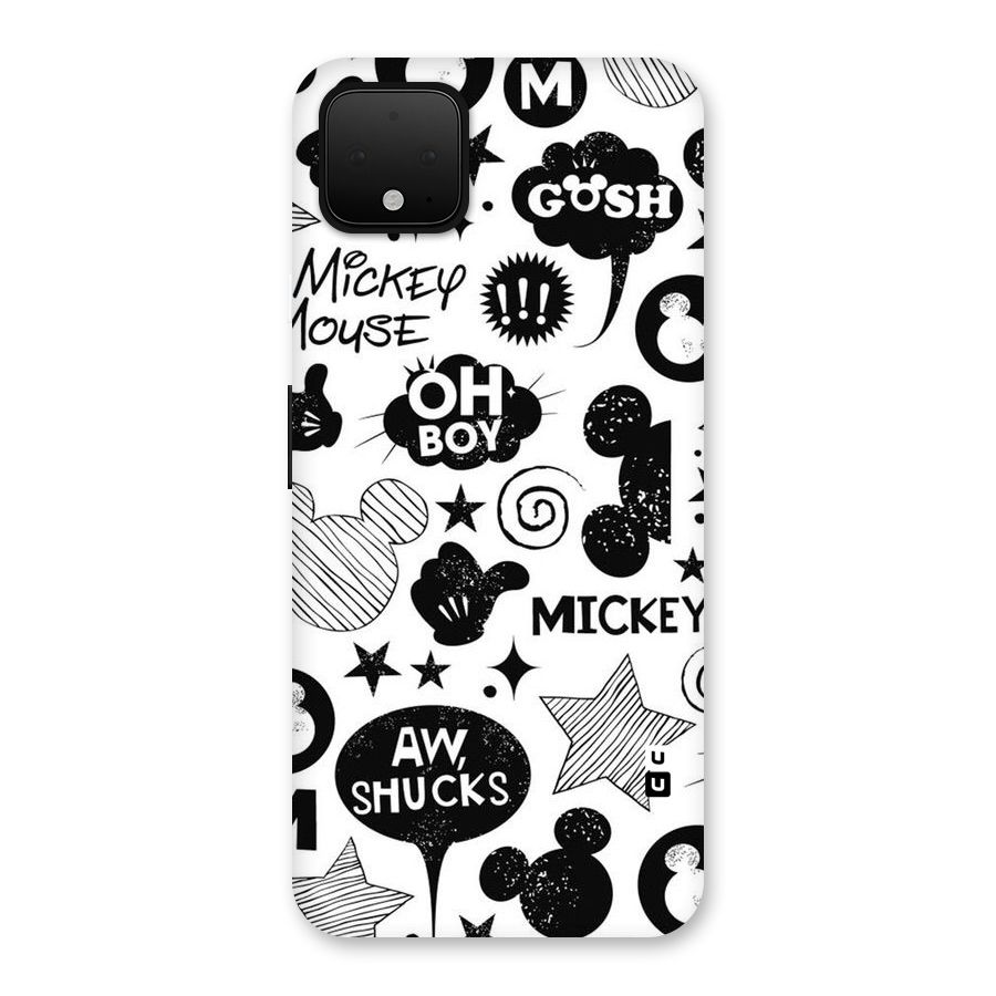 Oh Boy Design Back Case for Google Pixel 4 XL