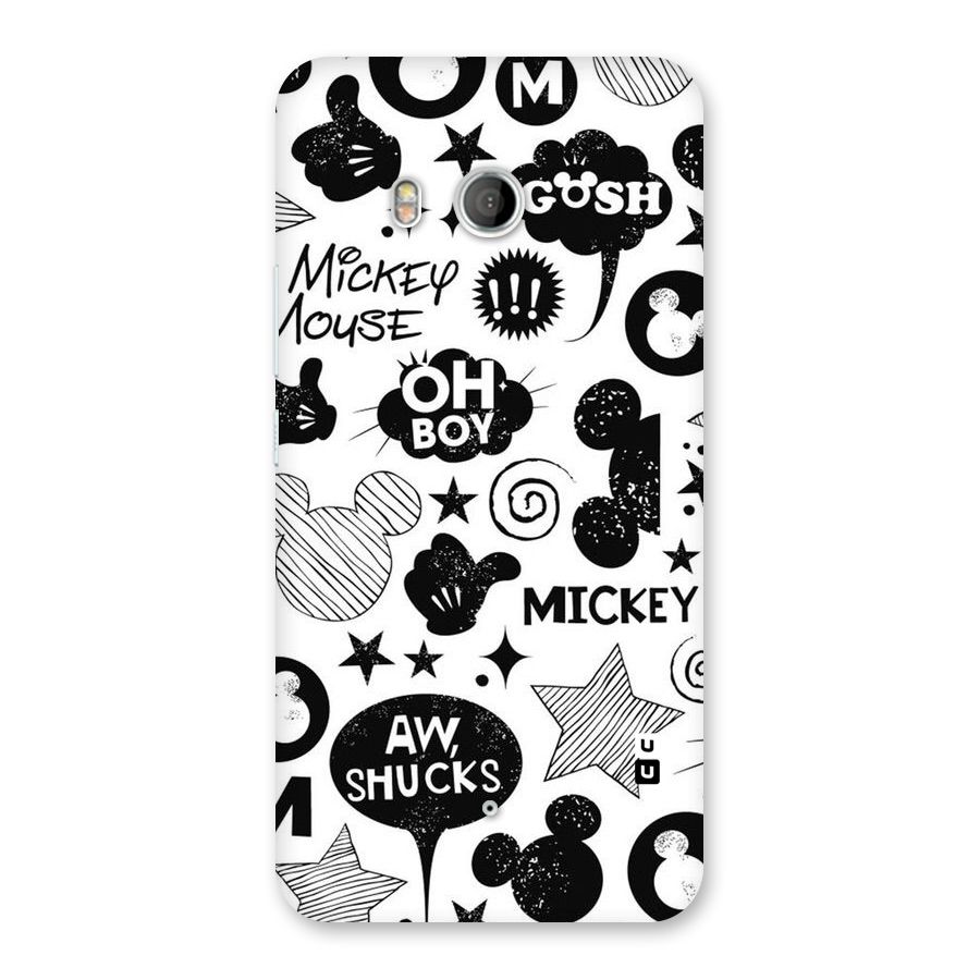 Oh Boy Design Back Case for HTC U11