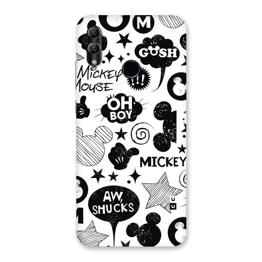 Oh Boy Design Back Case for Honor 10 Lite