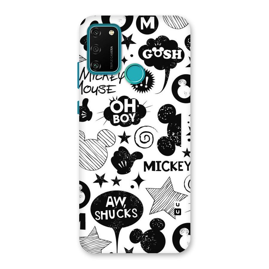 Oh Boy Design Back Case for Honor 9A