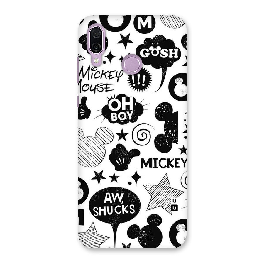 Oh Boy Design Back Case for Honor Play