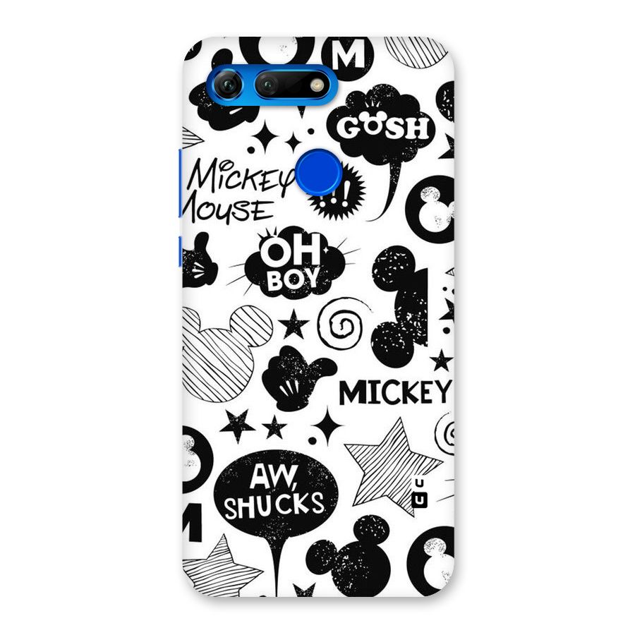 Oh Boy Design Back Case for Honor View 20