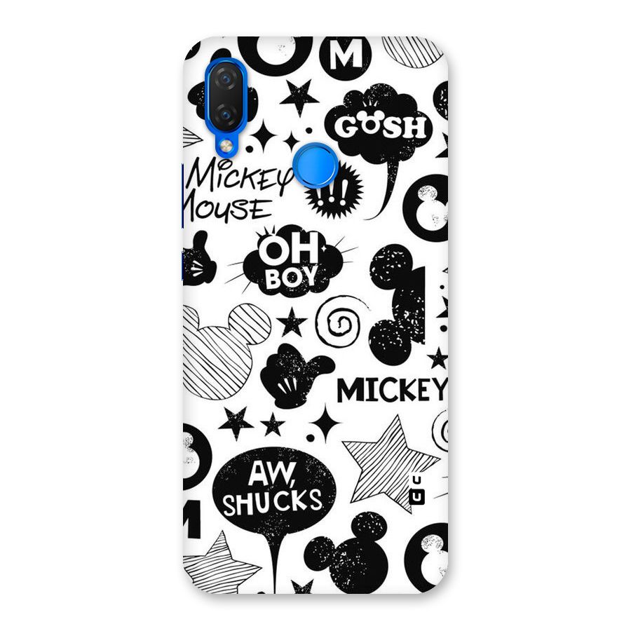 Oh Boy Design Back Case for Huawei P Smart+