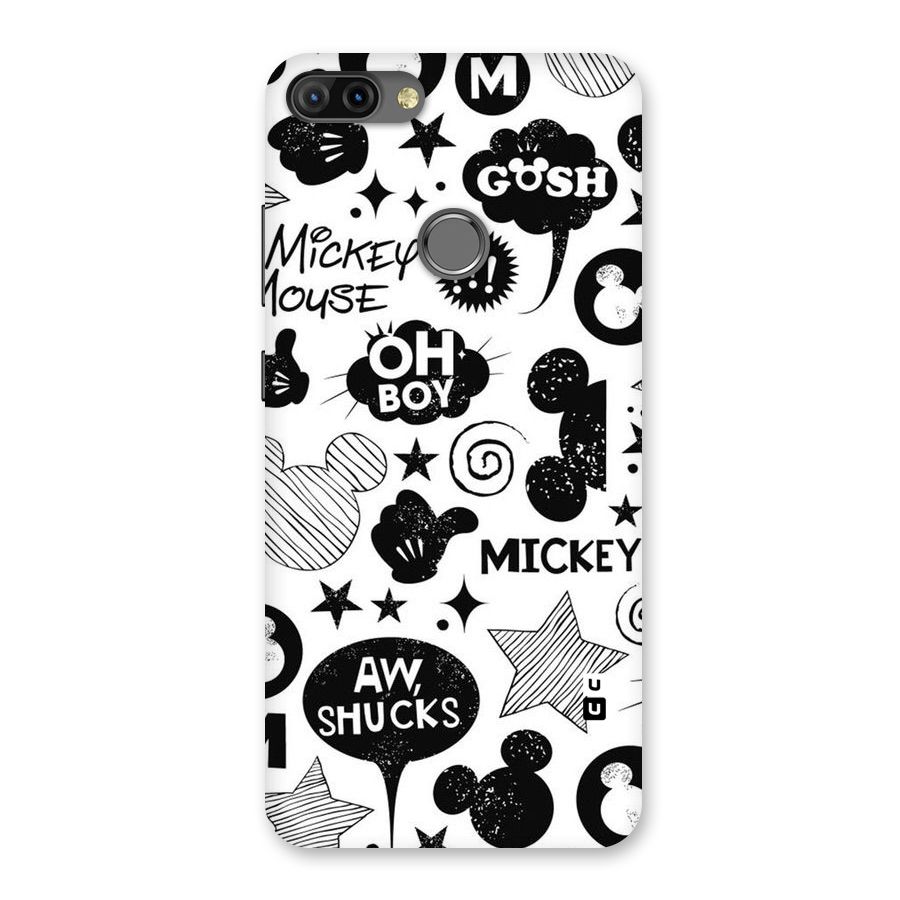 Oh Boy Design Back Case for Infinix Hot 6 Pro