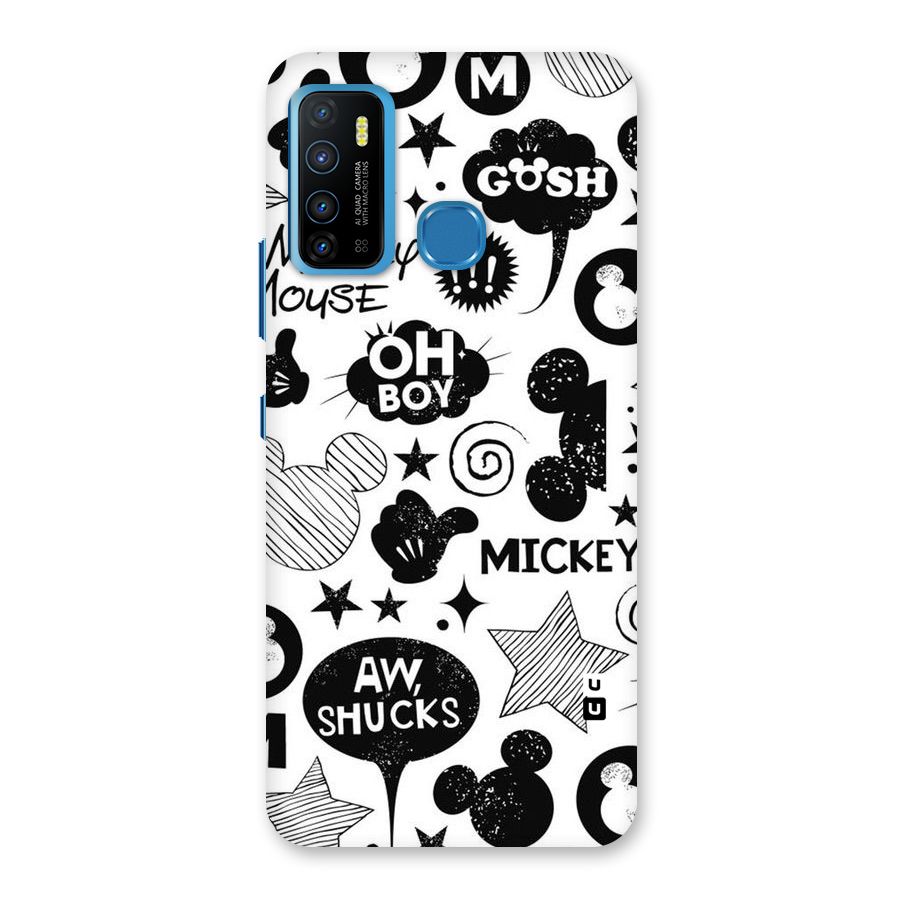 Oh Boy Design Back Case for Infinix Hot 9