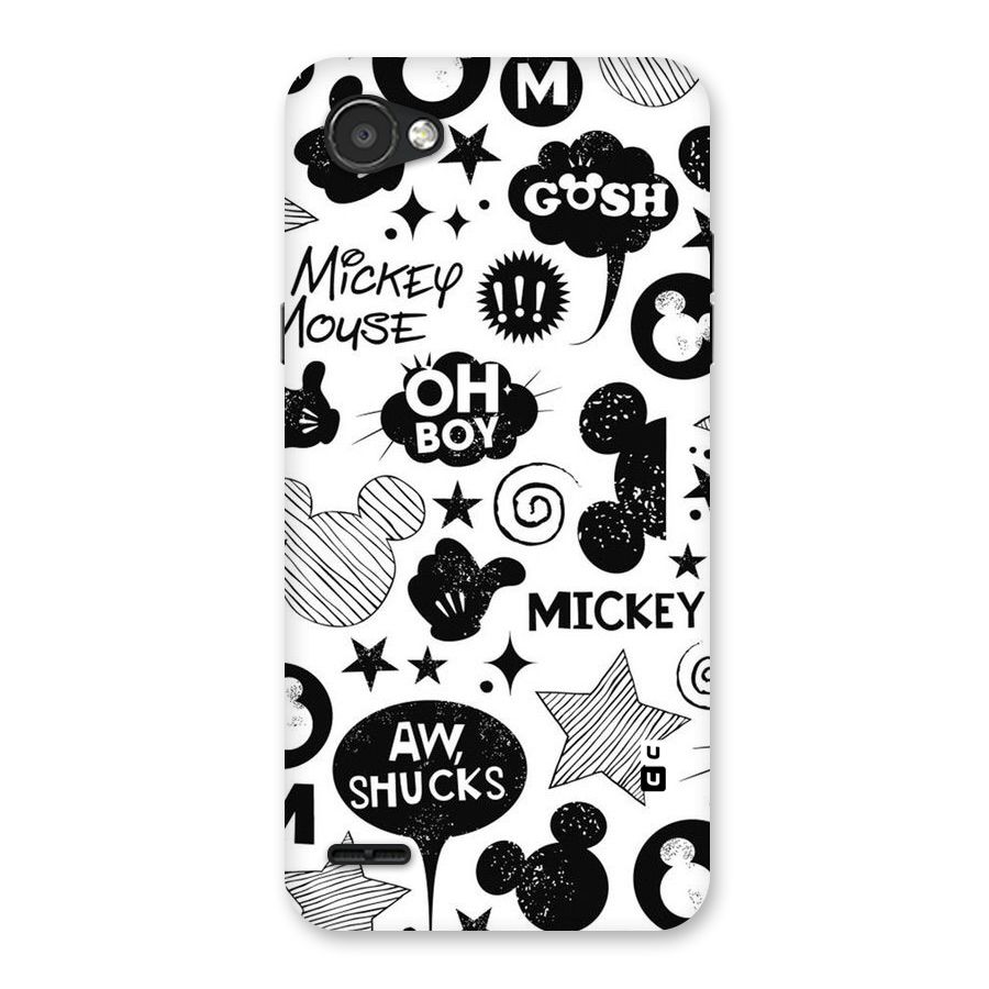 Oh Boy Design Back Case for LG Q6
