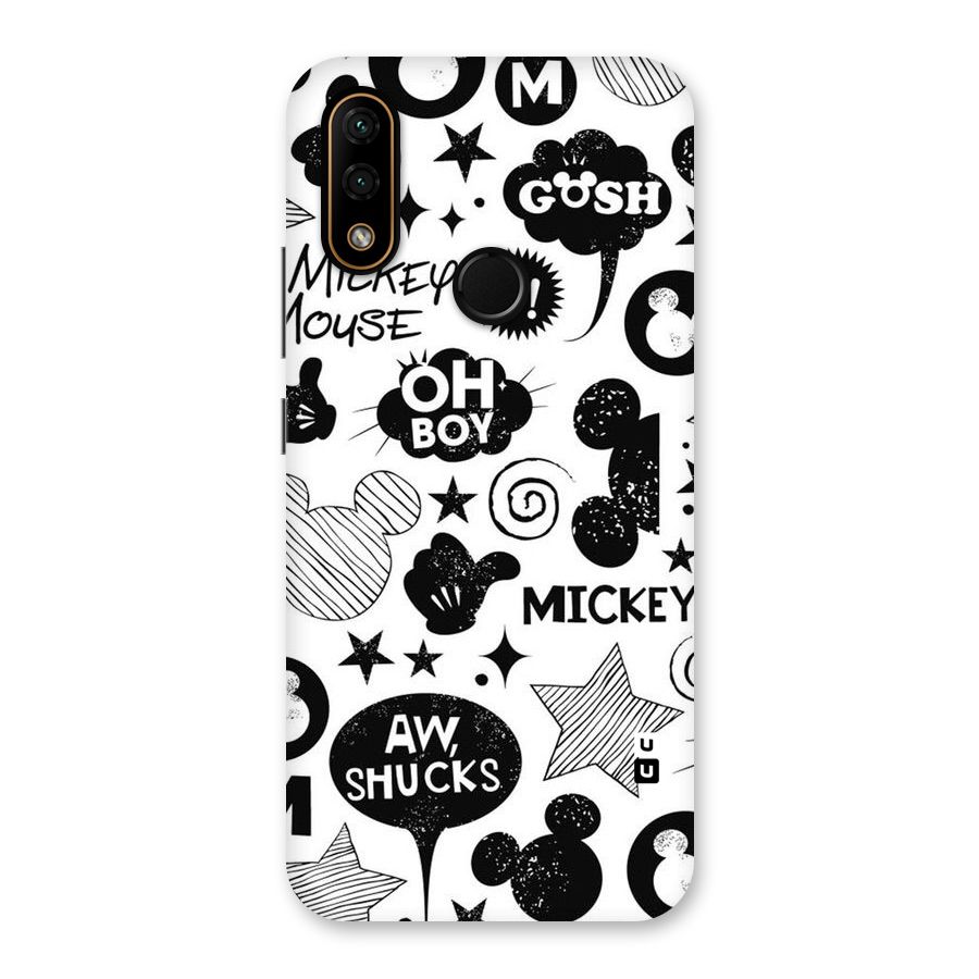 Oh Boy Design Back Case for Lenovo A6 Note