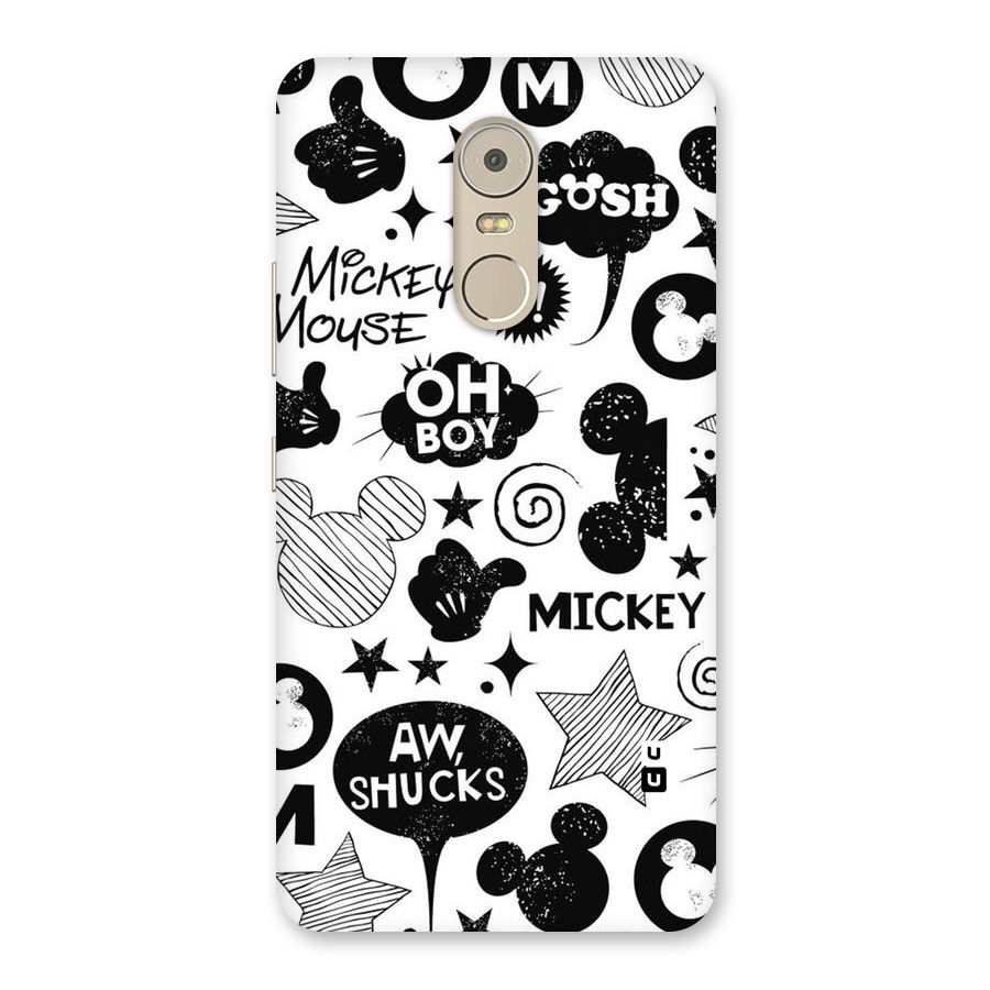 Oh Boy Design Back Case for Lenovo K6 Note