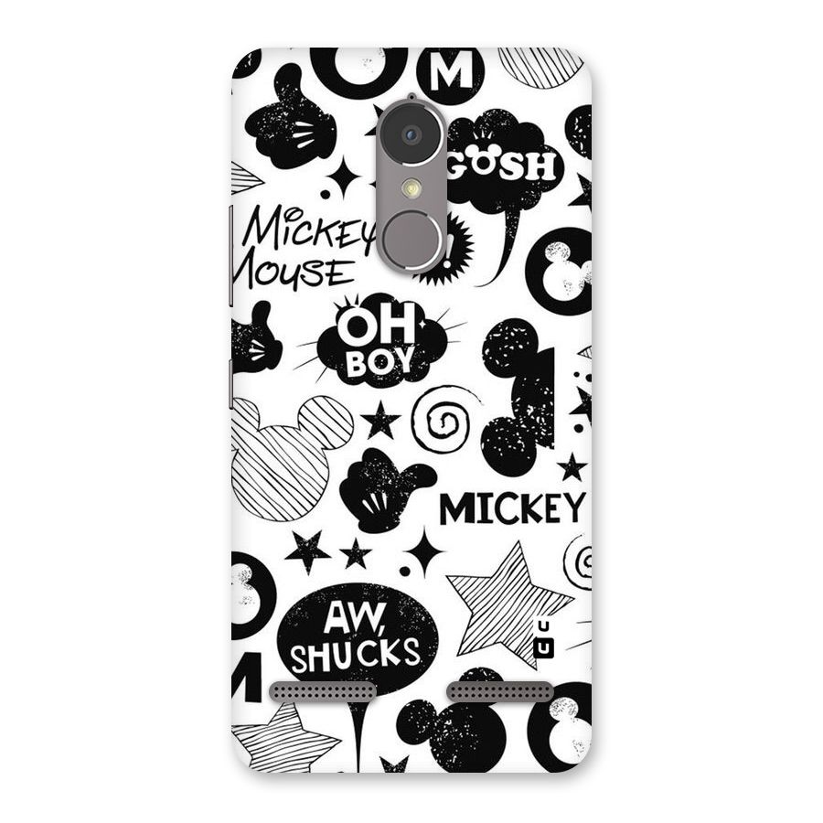 Oh Boy Design Back Case for Lenovo K6 Power