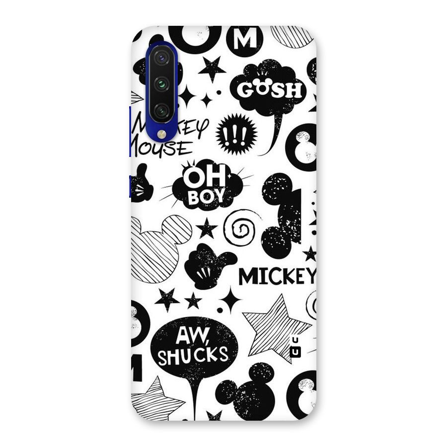 Oh Boy Design Back Case for Mi A3