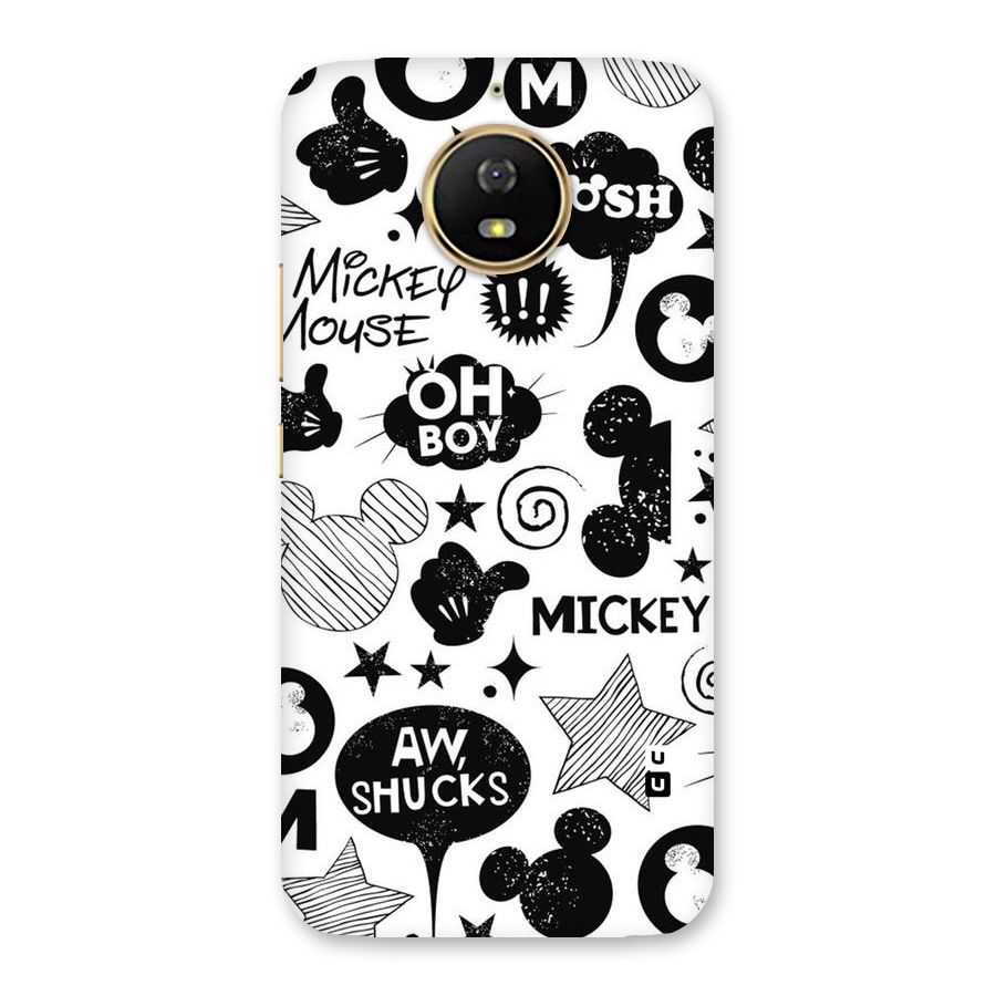 Oh Boy Design Back Case for Moto G5s