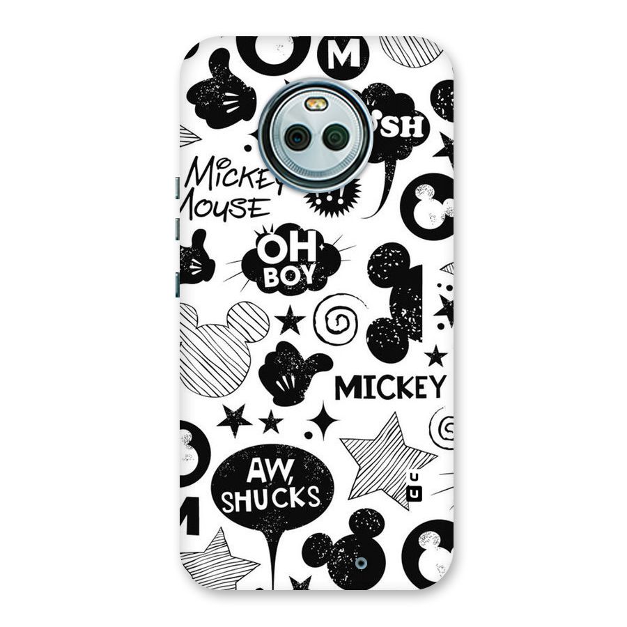 Oh Boy Design Back Case for Moto X4