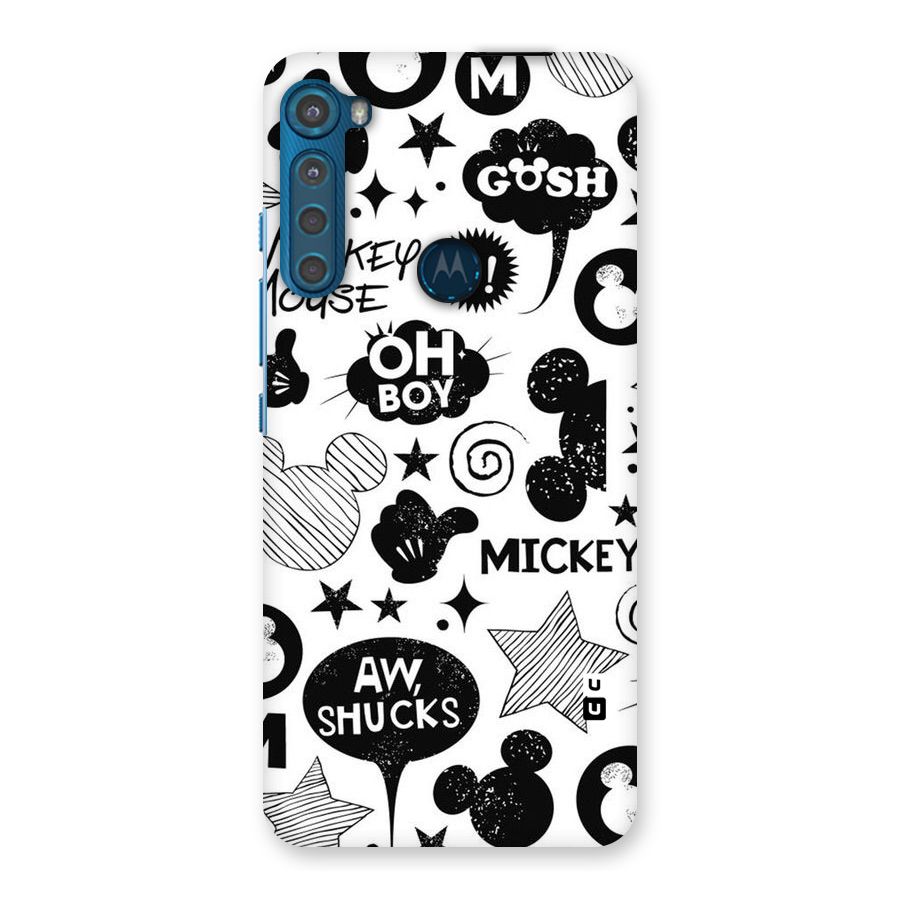 Oh Boy Design Back Case for Motorola One Fusion Plus