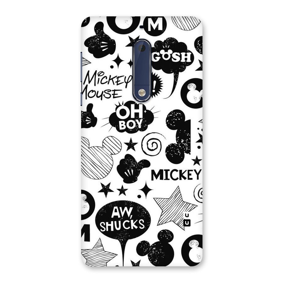 Oh Boy Design Back Case for Nokia 5