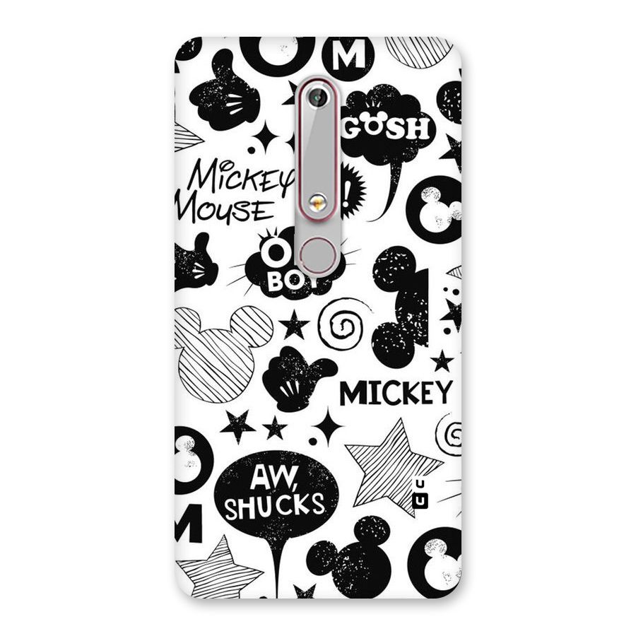 Oh Boy Design Back Case for Nokia 6.1