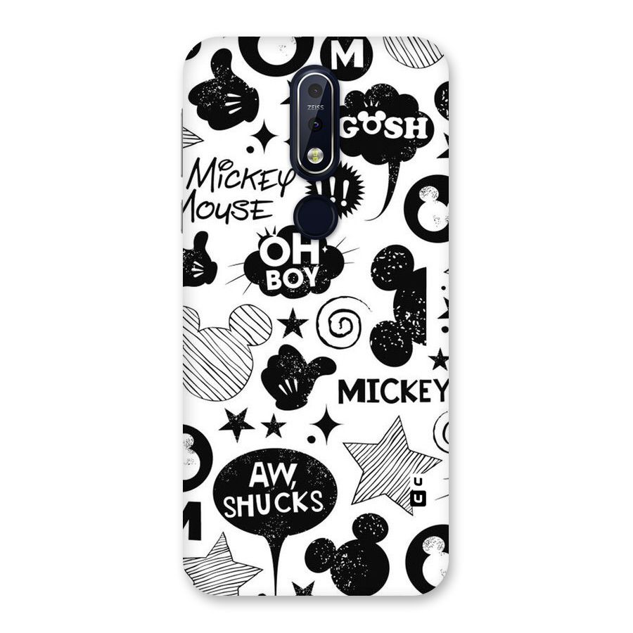 Oh Boy Design Back Case for Nokia 7.1